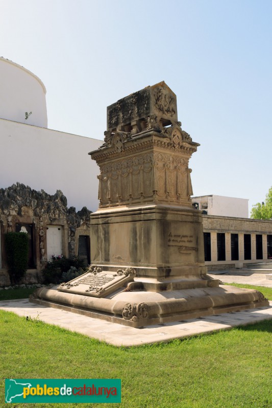 Vilanova i la Geltrú - Sepulcre Víctor Balaguer