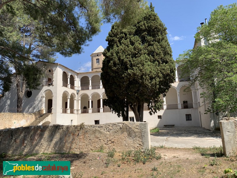 Monestir de Santes Creus - Palau de l'Abat, galeries exteriors