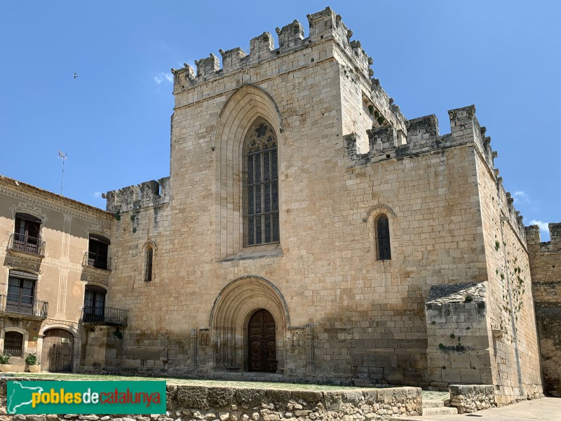 Monestir de Santes Creus - Façana principal