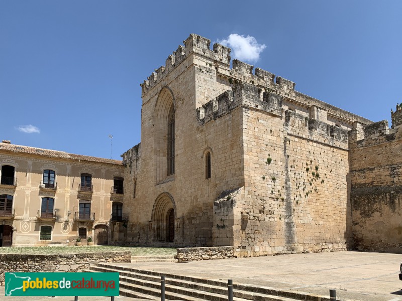 Monestir de Santes Creus - Façana principal