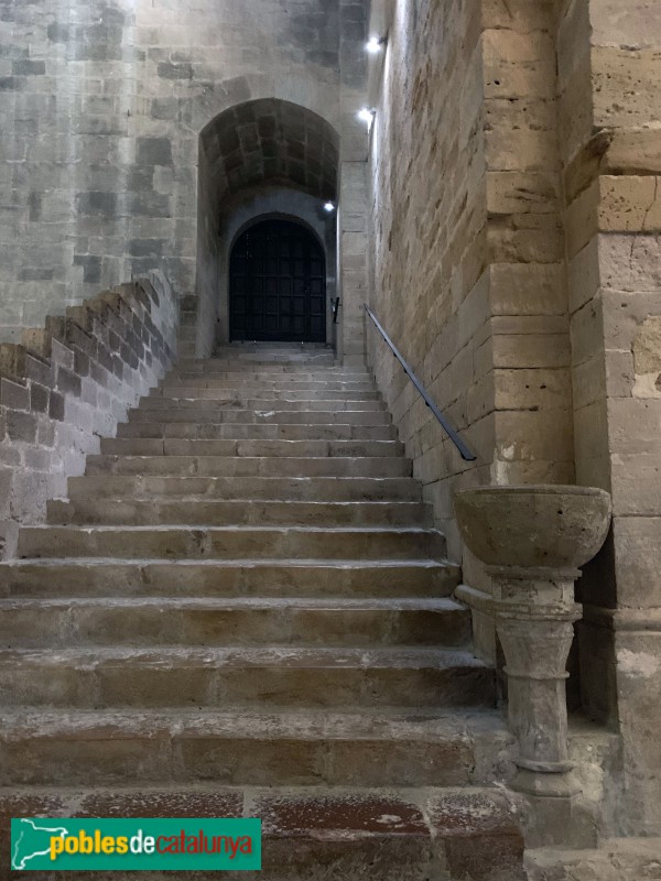 Monestir de Santes Creus - Interior de l'església