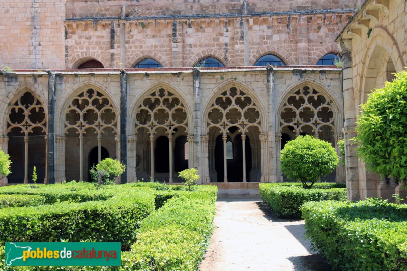 Monestir de Santes Creus - Claustre major, galeria de llevant