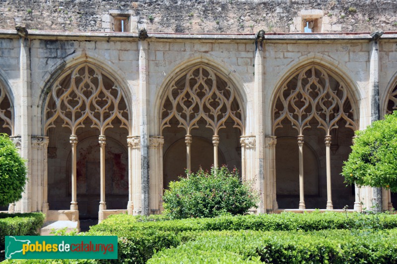 Monestir de Santes Creus - Claustre major, galeria nord