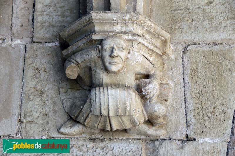 Monestir de Santes Creus - Mènsula del claustre