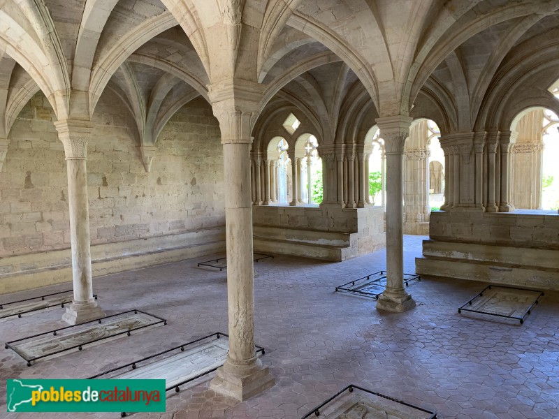 Monestir de Santes Creus - Sala capitular