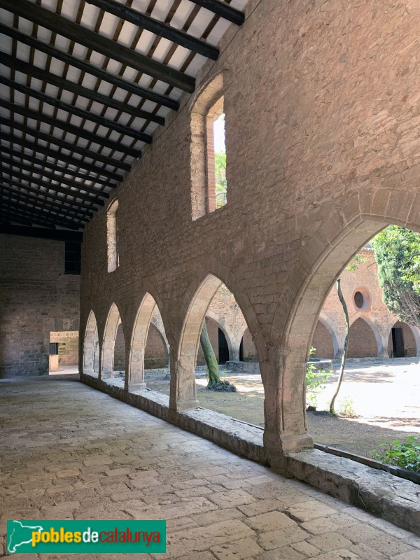 Monestir de Santes Creus - Claustre posterior