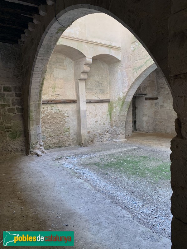 Monestir de Santes Creus - Palau Reial, cambres annexes