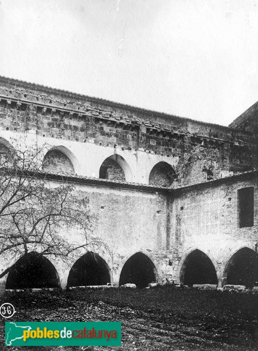 Monestir de Santes Creus - Claustre posterior