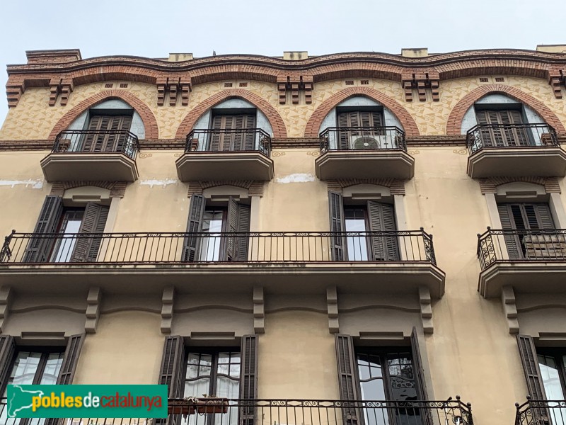 Barcelona - Casa Pere Folguera (Trav. de Gràcia, 182)