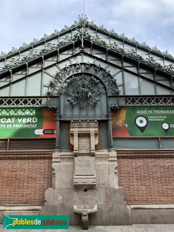Barcelona - Mercat de la Llibertat (Foto: Albert Esteves, 2019) Barcelona - Mercat de la Llibertat