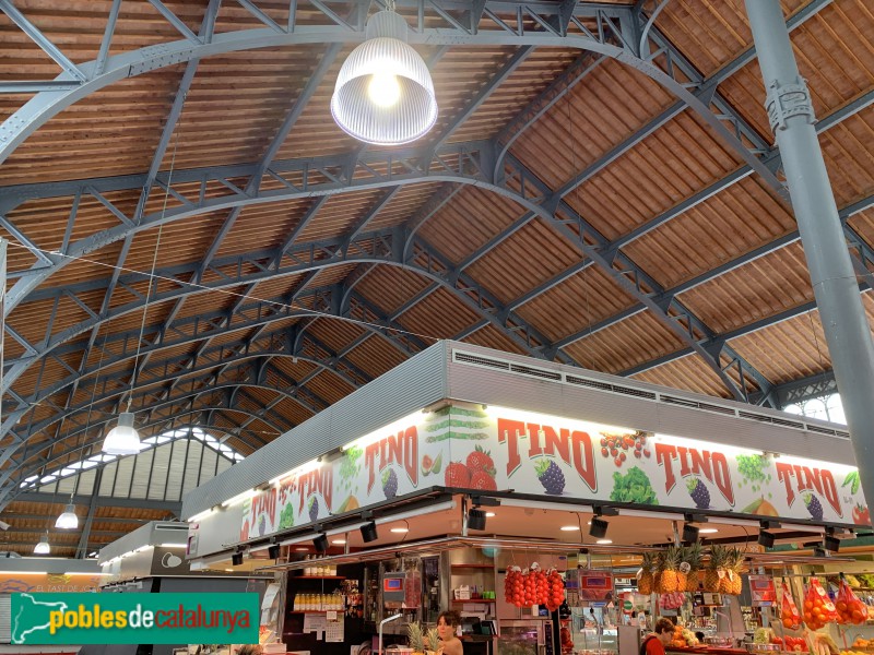 Barcelona - Mercat de la Llibertat (Foto: Albert Esteves, 2019) Barcelona - Mercat de la Llibertat