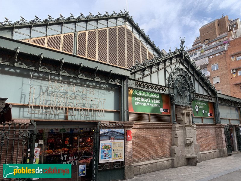 Barcelona - Mercat de la Llibertat (Foto: Albert Esteves, 2019) Barcelona - Mercat de la Llibertat