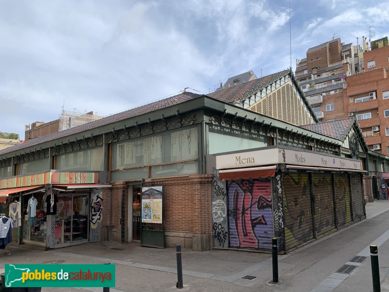 Barcelona - Mercat de la Llibertat (Foto: Albert Esteves, 2019) Barcelona - Mercat de la Llibertat