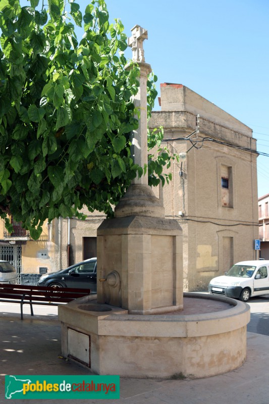 El Pla de Santa Maria - Creu de la plaça