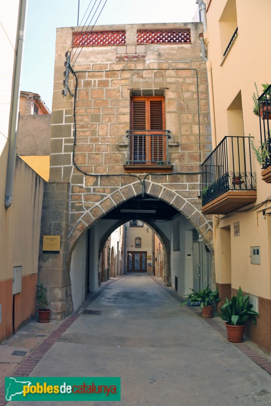 El Pla de Santa Maria - Arcs del carrer del Roser