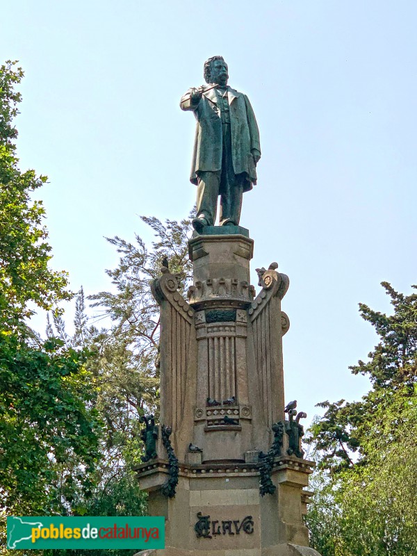 Barcelona - Monument a Clavé