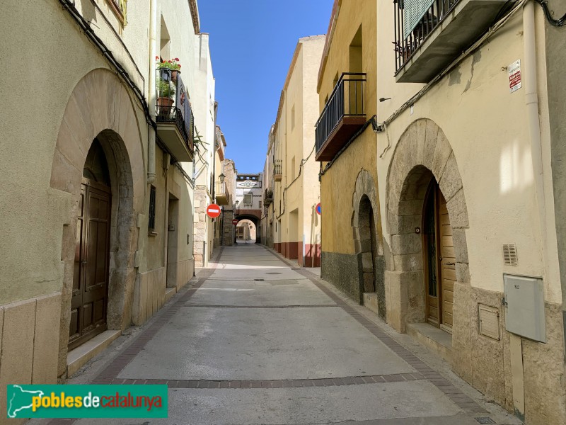 El Pla de Santa Maria - Carrer Major