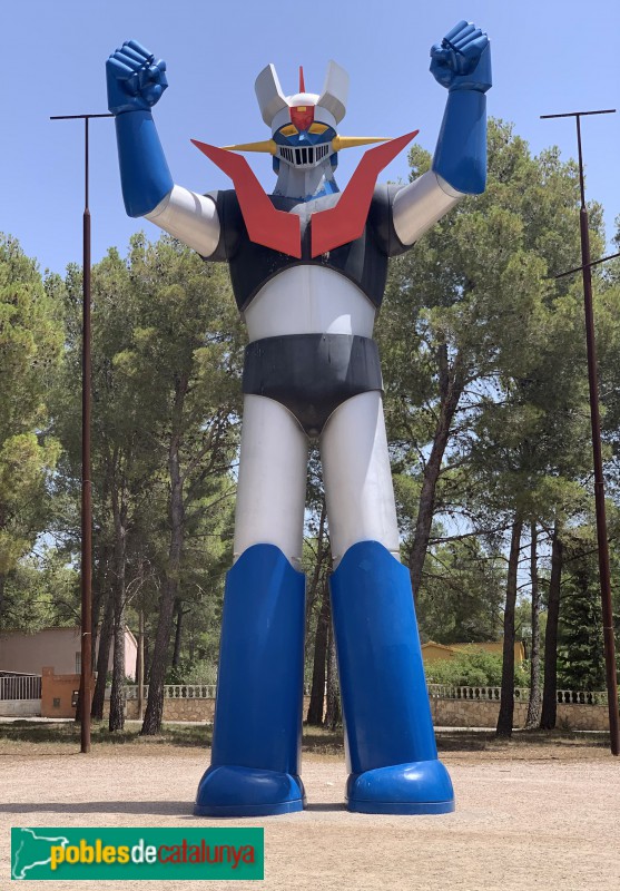 Cabra del Camp - Estàtua de Mazinger Z