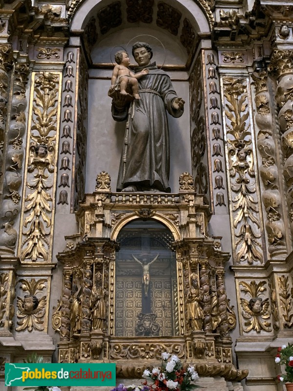 Barcelona - Església de Sant Agustí Nou, retaule de Sant Antoni