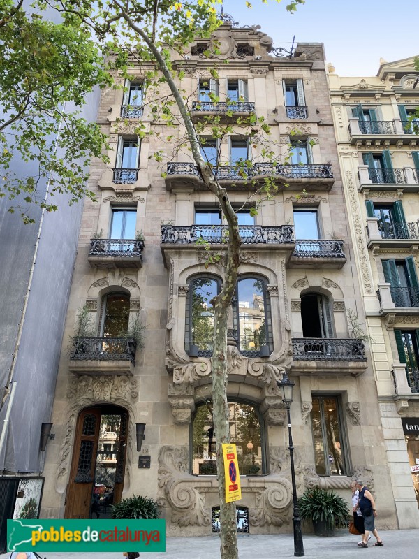 Barcelona - Casa Bonaventura Ferrer (Passeig de Gràcia, 113)