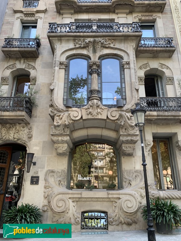 Barcelona - Casa Bonaventura Ferrer (Passeig de Gràcia, 113)