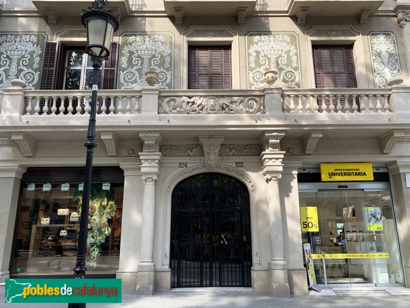 Barcelona - Passeig de Gràcia, 122-124