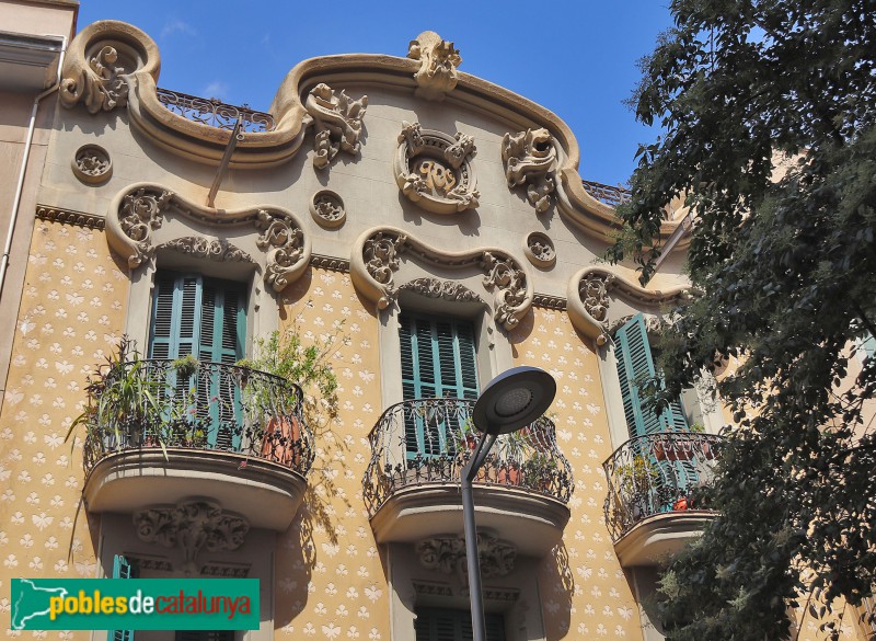 Barcelona - Riera de Sant Miquel, 44 (Foto: Albert Esteves, 2019) Barcelona - Riera de Sant Miquel, 44
