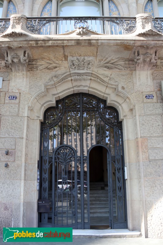 Barcelona - Casa Garriga (Passeig de Gràcia, 112)