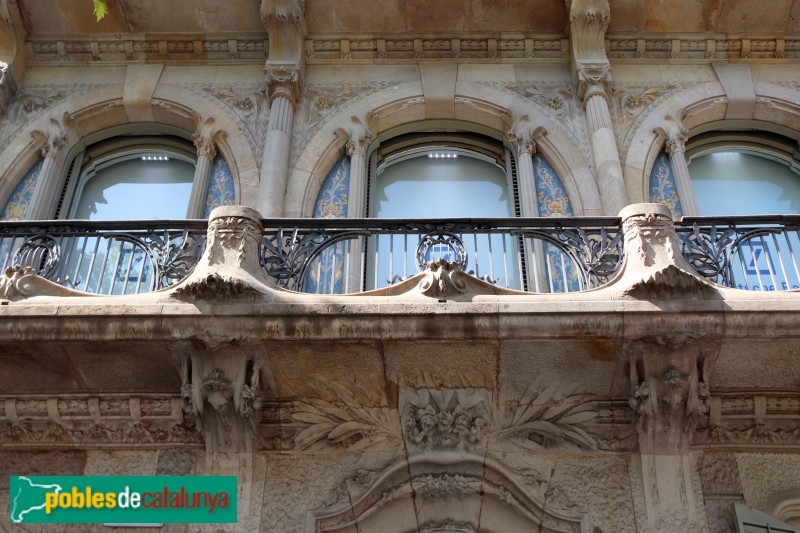 Barcelona - Casa Garriga (Passeig de Gràcia, 112)