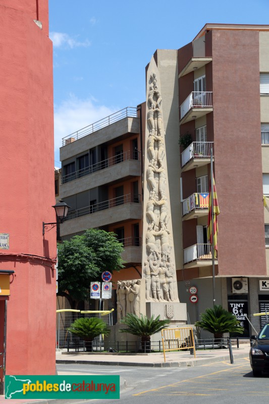 Valls - Monument als Xiquets de Valls