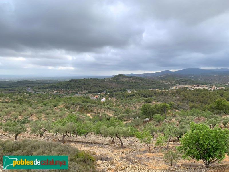 El Perelló - Panoràmica des de la Torre de les Guàrdies