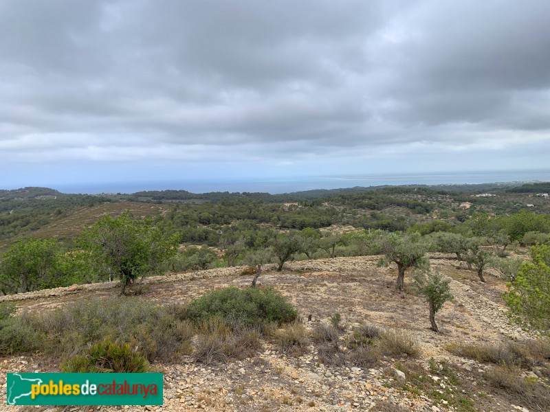 El Perelló - Panoràmica des de la Torre de les Guàrdies