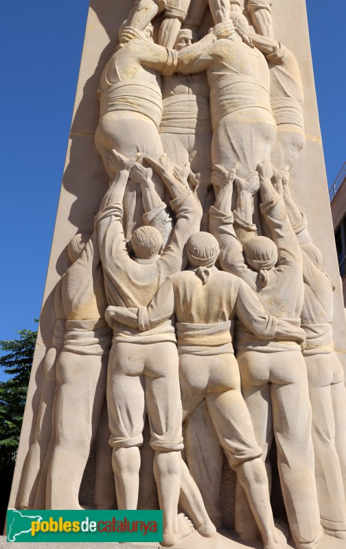 Valls - Monument als Xiquets de Valls