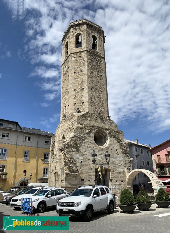 Puigcerdà - Campanar de Santa Maria