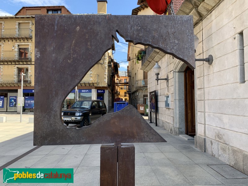 Puigcerdà - Monument al cavall hispà-bretó