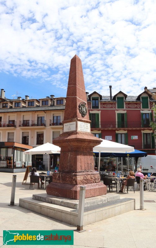 Puigcerdà - Obelisc