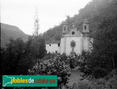 Alcover - Ermita del Remei (Foto: <i>Francesc Blasi -Arxiu Fotogràfic Centre Excursionista de Catalunya-</i>, 1924) Alcover - Ermita del Remei