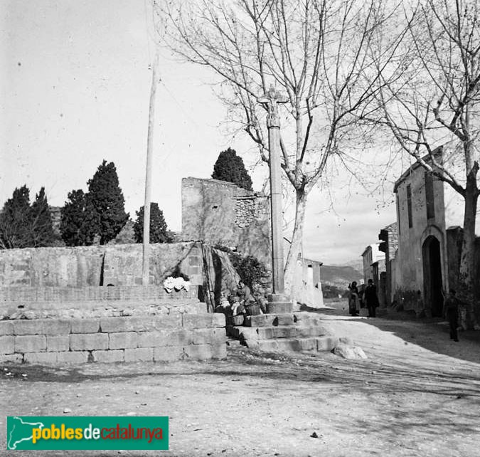 Alcover - Creu del portal de Sant Miquel