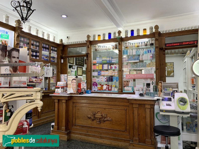 Barcelona - Farmàcia Guinart (Foto: Albert Esteves, 2019) Barcelona - Farmàcia Guinart