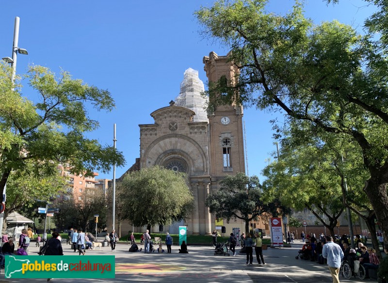 Barcelona - Església de Sant Andreu de Palomar (Foto: Albert Esteves, 2019) Barcelona - Església de Sant Andreu de Palomar