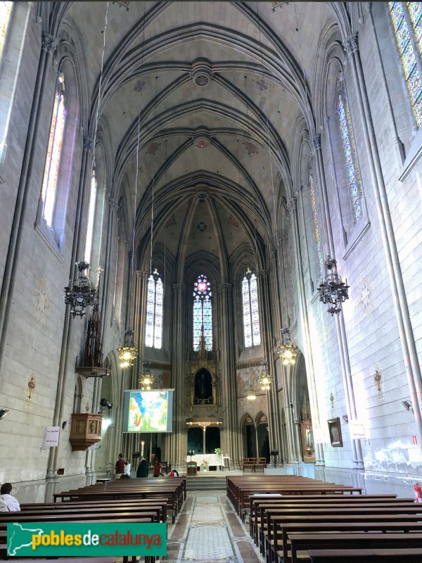 Barcelona - Església de Sant Pacià (Foto: Albert Esteves, 2019) Barcelona - Església de Sant Pacià