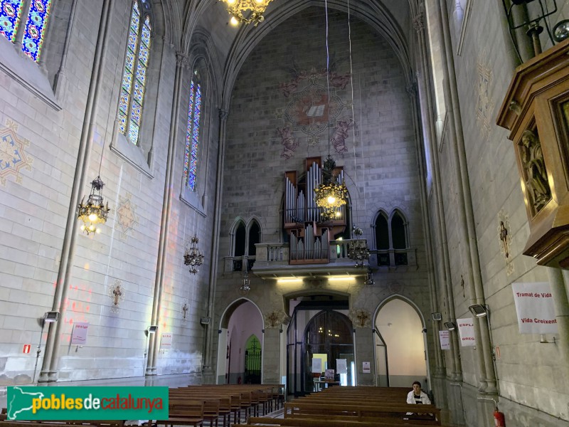 Barcelona - Església de Sant Pacià (Foto: Albert Esteves, 2019) Barcelona - Església de Sant Pacià
