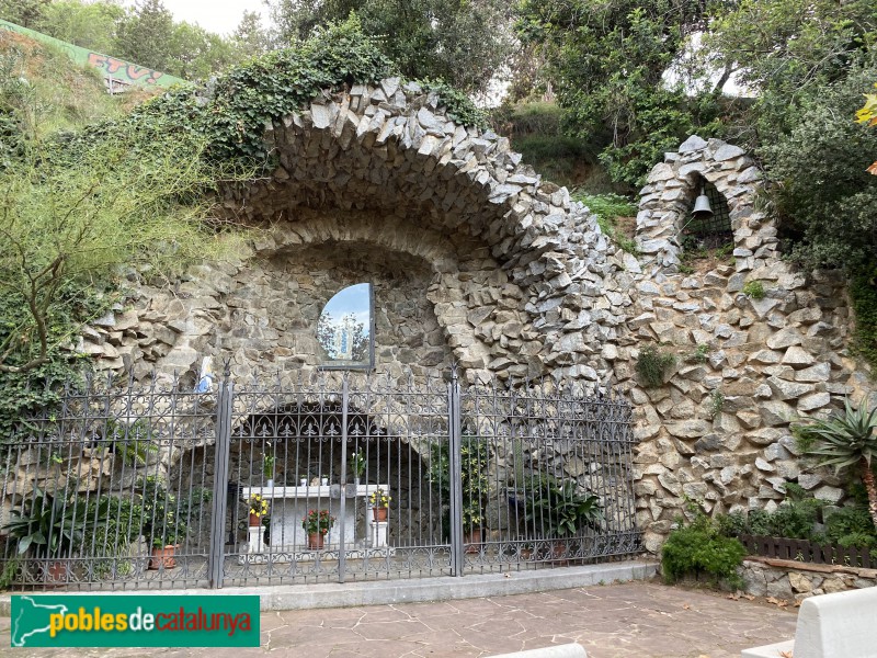 Arenys de Mar - Cova-santuari de Lourdes (Foto: Albert Esteves, 2019) Arenys de Mar - Cova-santuari de Lourdes