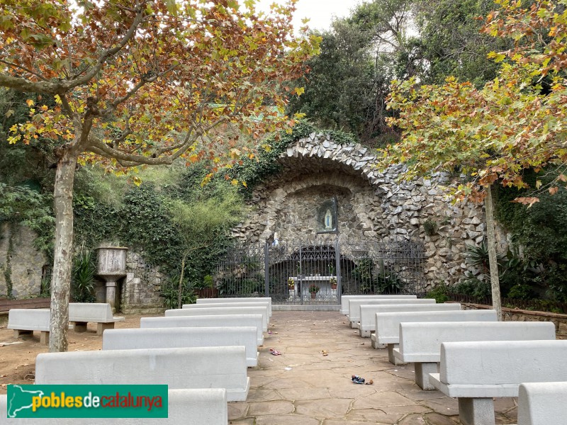 Arenys de Mar - Cova-santuari de Lourdes (4) (Foto: Albert Esteves, 2019) Arenys de Mar - Cova-santuari de Lourdes (4)