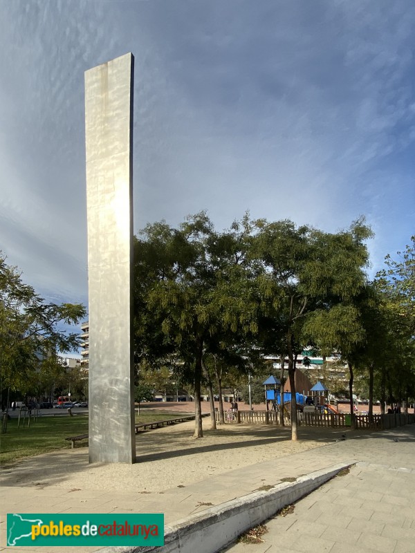 Barcelona - Escultura de la plaça Moragues