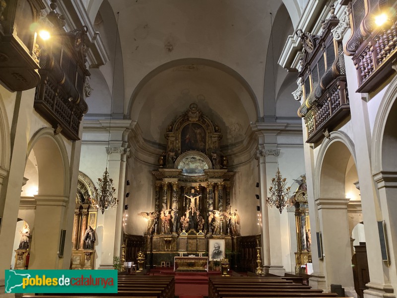 Barcelona - Església de Sant Felip Neri, interior