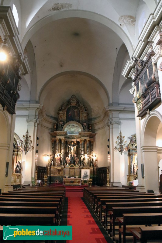 Barcelona - Església de Sant Felip Neri, interior