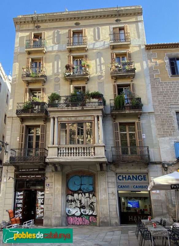 Barcelona - Plaça Sant Josep Oriol, 3