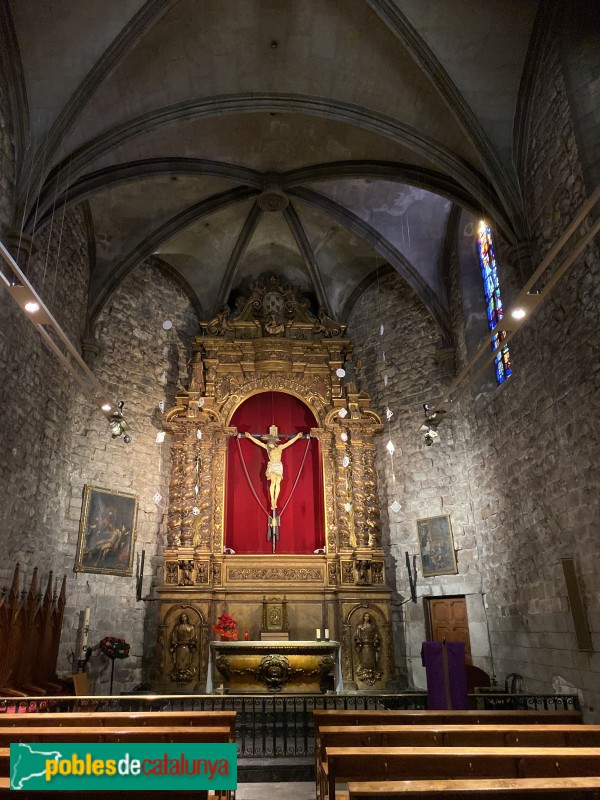 Barcelona - Església de Santa Maria del Pi. Capella de la Puríssima Sang