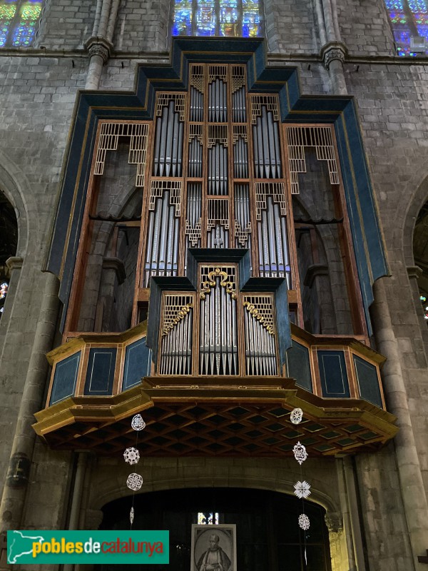 Església de Santa Maria del Pi. Orgue